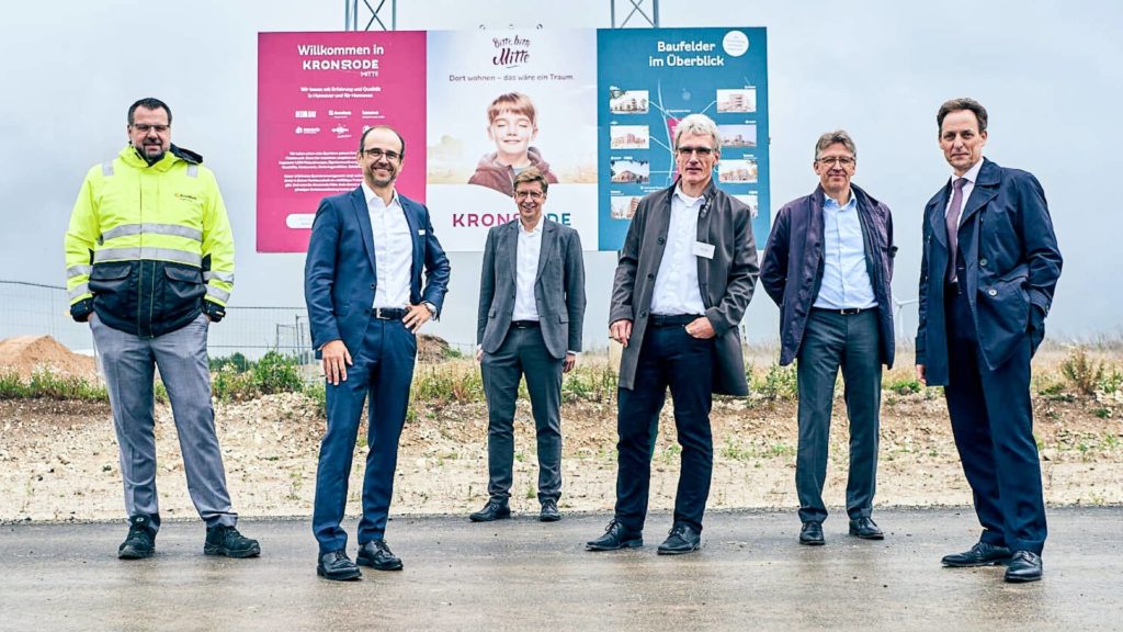 Bauarbeiten in vollem Gange